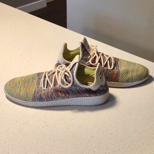 Adidas Pharrell Hu Rainbow Sneakers (size 11) Used